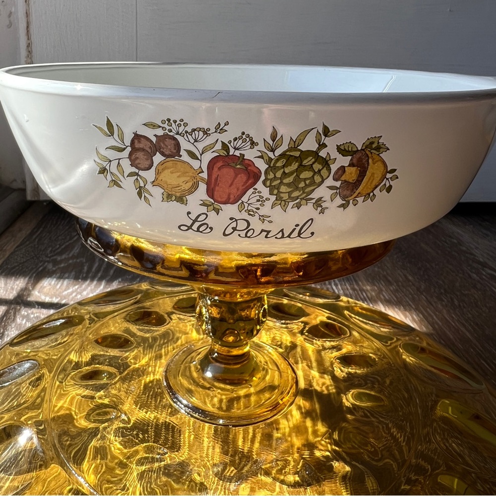Le Persil Spice of Life Corningware Saucepan